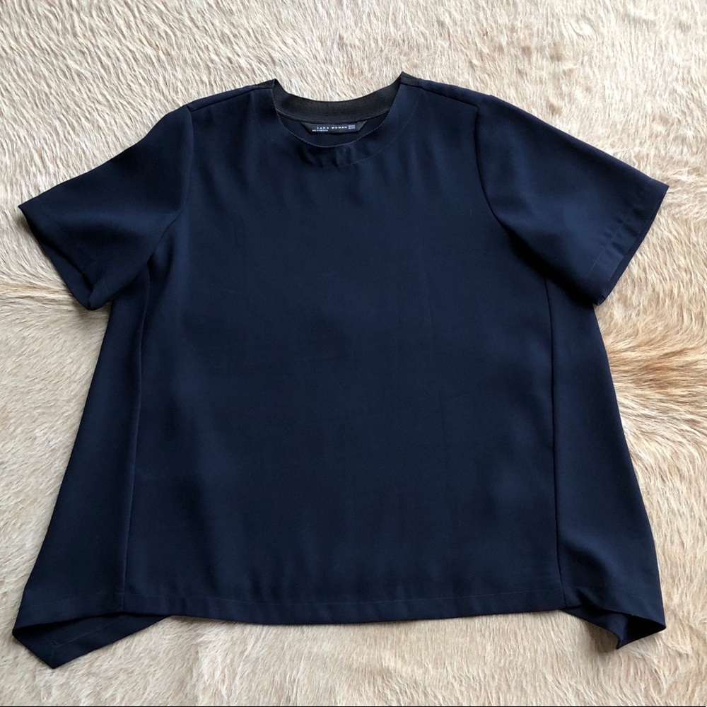 Zara - Short sleeve t-shirt blouse